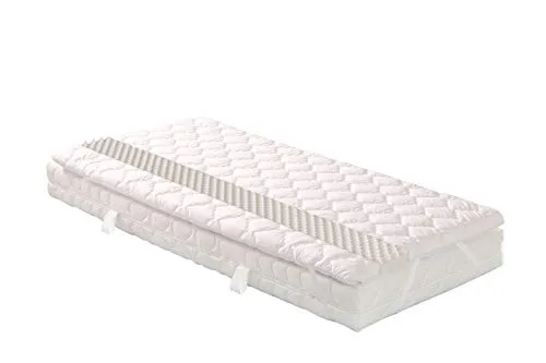 Badenia Trendline Matratzenauflage Senso 140x200 cm - Matratzenauflage mit Noppenstruktur für optimalen Schlafkomfort und sanfte Massagewirkung, Öko-Tex zertifiziert und nachhaltig in Deutschland produziert.