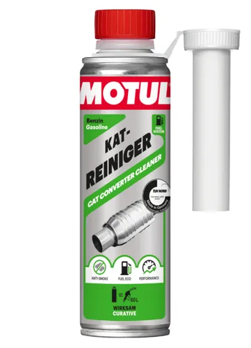 MOTUL 300 ml Katalysator-Reiniger KAT Benzin Fahrzeugkatalysator Systemreiniger | 110678 | Regelmäßige Anwendung gewährleistet den Schutz des Katalysators
