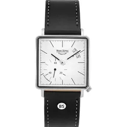 Bruno Söhnle Glashütte RONDO III BIG Herrenuhr - Eleganz trifft Funktionalität - Armbanduhr für Herren mit elegantem Edelstahlgehäuse, Datumsanzeige und Saphirglas. Ideal für stilbewusste Männer, die Wert auf Qualität legen.