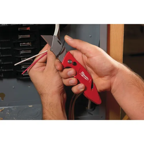 Milwaukee Klappmesser 0 FASTBACK Universal-Klappmesser 6-er Pack Inhalt: 6|Schnittlänge: 30 mm|Gesamtlänge: 170 mm