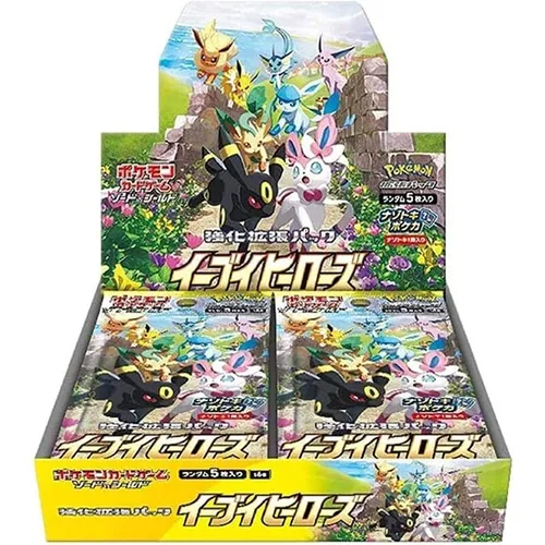 Pokemon Kartenspiel Schwert & Schild Erweiterungspack Eevee Helden Box s6a Japan