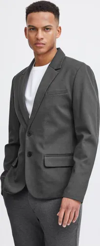 Blend Sakko Blazer grau 48 - Modischer Herren Blazer, elastisch und pflegeleicht, ideal für Business- und Abendanlässe, Größe 48, mit Reverskragen und Klappentaschen.