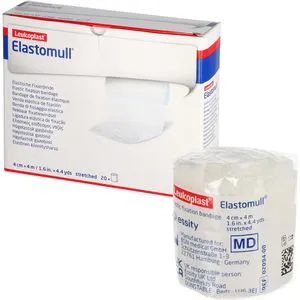 Elastomull Fixierbinden 20 Stück, einzeln verpackt, 4m x 4cm