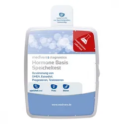 HORMONE Basis Speicheltest 1 St - Arzneimittel zur Analyse von Steroidhormonen im Speichel. Ideal zur Bestimmung des hormonellen Status bei Frauen und Männern, inkl. ausführlicher Anleitung und schneller Befundauswertung.