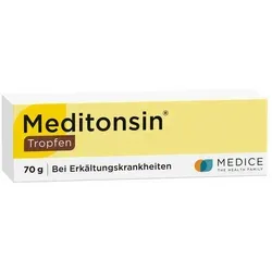 Meditonsin Tropfen 70 G - Homöopathisches Mittel - Homöopathisches Produkt zur Unterstützung bei Erkältungen. Praktische Tropfenform für einfache Anwendung. Ideal für die ganze Familie.
