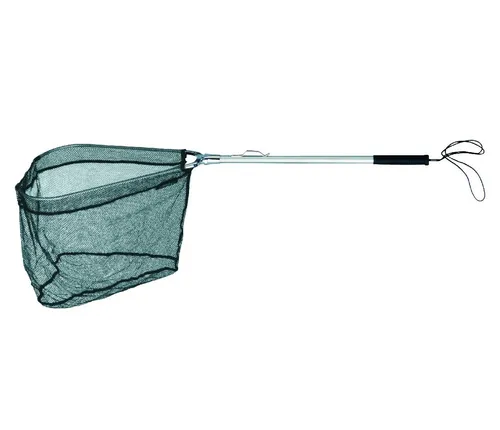 Jenzi Unterfangkescher Watkescher Deluxe 90cm - Faltbarer Raubfischkescher aus hochwertigem Material, ideal für den aktiven Angler und einfach zu transportieren.