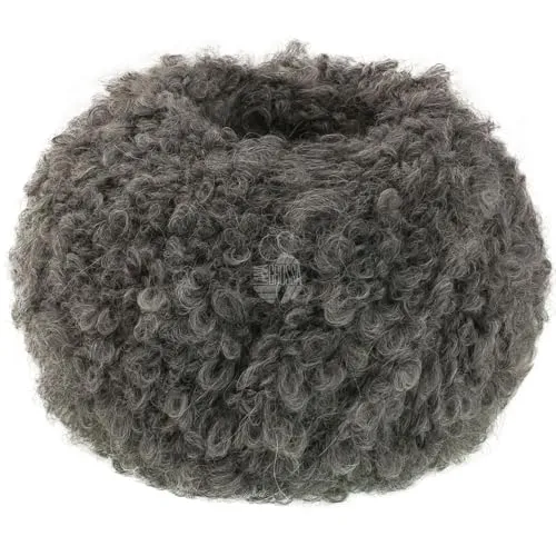 LANA GROSSA Orsetto | Weiches Bouclé-Garn aus Alpaka- und Merinofasern | Handstrickgarn aus 60% Schurwolle (Merino) & 40% Alpaka (superfein) | 50g Wolle zum Stricken & Häkeln | 75m Garn FB 13
