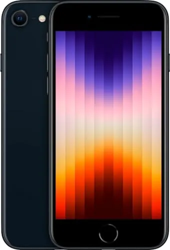 Apple iPhone SE 3, Generation, 64GB, Mitternacht (Generalüberholt)