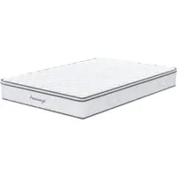 VIKTORIA Taschen Federkernmatratze 140x200 cm - 7-Zonen Matratze mit integriertem Topper, 25 cm Höhe und hoher Punktelastizität für optimalen Schlafkomfort
