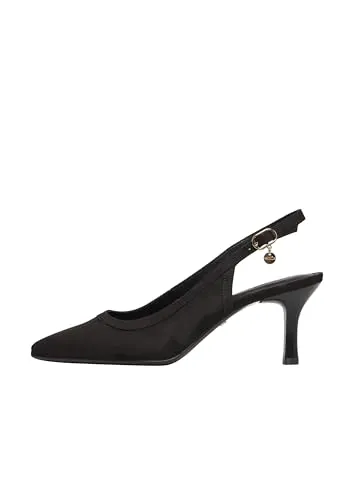s.Oliver Slingback-Pumps mit Dornschließe - Elegante Slingback-Pumps aus Synthetik mit praktischer Dornschließe. Ideal für stilvolle Anlässe und den täglichen Einsatz.