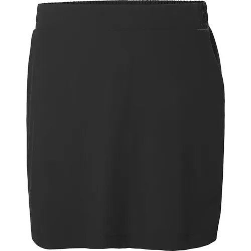 Helly Hansen W Thalia Skirt 2.0 - schwarz XL - Kleider & Röcke, nachhaltiger Damenrock aus recycelten Oceanbound-Materialien, feuchtigkeitsregulierend und mit optimaler Passform durch Gummizug.