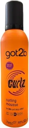 got2b Curlz Haarschaum zur Definition von welligem Haar 250 m