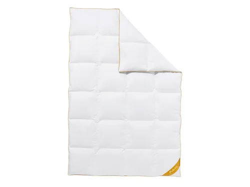 Balette deLuxe Gänsedaunen-Kassettenbettdecke Gold-Edition warm (155 X 220 CM)