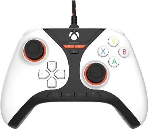 Snakebyte Xbox/XBSX GamePad Pro X White - Gaming Controller für Xbox und PC - Xbox-Zubehör mit ergonomischem Design und präzisen Steuerungselementen für ein optimales Spielerlebnis.