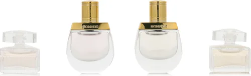 Chloé dárková sada EDP MINI 2 x 5 ml + EDT MINI 2 x 5 ml W - Parfüm-Geschenksets mit 4 Miniaturen, ideal zum Entdecken der eleganten Düfte von Chloé. Perfekt als Geschenk oder für sich selbst, um die verschiedenen Facetten des Chloé-Stils zu erleben.
