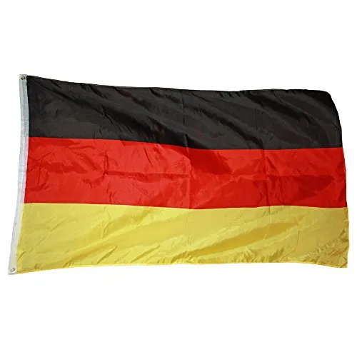 FIG Herren Fahne Deutschland-Fahne, Mehrfarbig, 90 x 150 cm, 72011