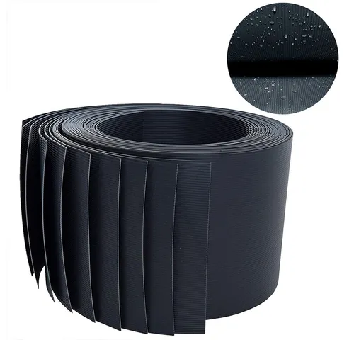 Melko Sichtschutzstreifen 10X Hart PVC - Formstabiler Zaun Sichtschutz - Sichtschutzstreifen für Doppelstabmattenzaun, anthrazit, 10er Set. Formstabil und langlebig, ideal für mehr Privatsphäre in Ihrem Garten.