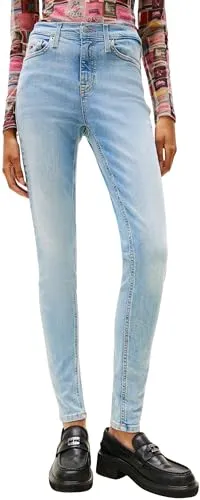Damen Jeans NORA Skinny Fit 30/30 - Stylische Jeans in Skinny Fit, perfekt für einen modernen Look mit trendigen Materialeffekten.