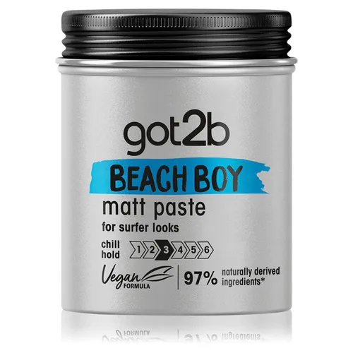 Beach Boy pasta do włosów matująca Surfer Look 100ml Got2B 9000100417839