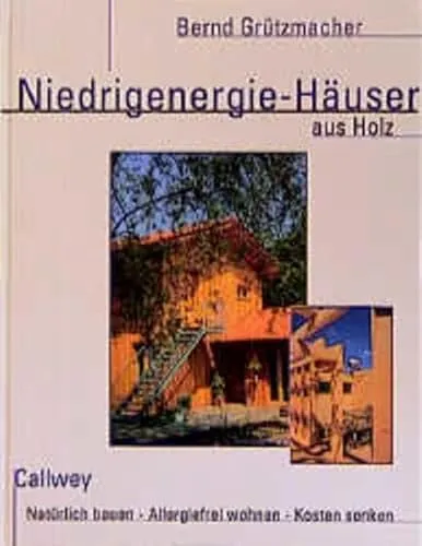 Niedrigenergie-Häuser aus Holz: Natürlich bauen - Allergiefrei wohnen - Kosten senken