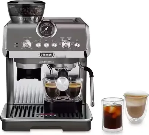 De Longhi Espressomaschine La Specialista Arte Evo Cold Brew EC9255.T - Siebträger schwarz, mit Cold Brew Funktion und Barista Kit für perfekten Kaffeegenuss