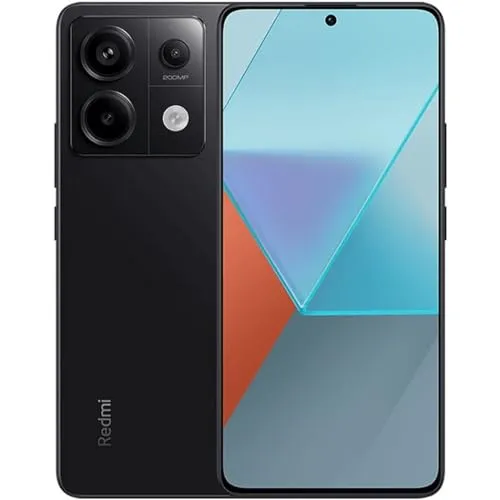 Xiaomi Redmi Note 13 Pro 512GB 12GB RAM 5G EU - Schwarz, leistungsstarkes AMOLED-Display und herausragende Kamera für brillante Fotos