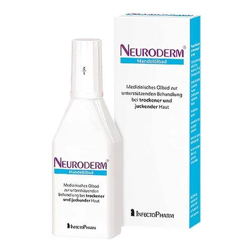 Neuroderm Mandelölbad 500 ML - Pflege für trockene Haut - Mandelölbad für entspannende Bäder, ideal zur Unterstützung der Hautpflege bei trockener Haut. Genießen Sie ein beruhigendes Badeerlebnis mit hochwertigen Inhaltsstoffen.