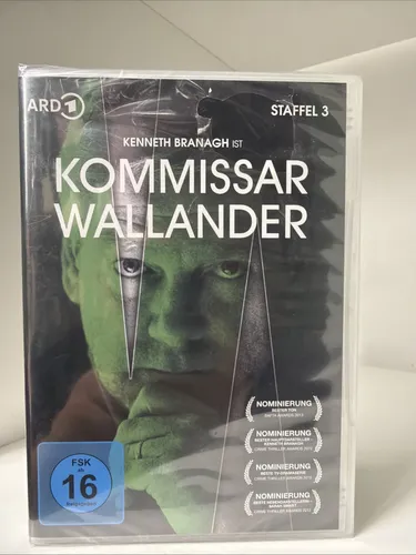 Kommissar Wallander Staffel 3 - Spannende Krimiserie auf DVD, die die packenden Fälle von Kurt Wallander zeigt. Erleben Sie packende Ermittlungen in malerischer Kulisse. Ideal für Krimi-Fans!