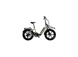 Blaupunkt ENNO 20 Zoll Fat-Cargo Bike - E-Bike für alle Untergründe, faltbar und mit 20 Zoll breiten Reifen für optimalen Fahrkomfort und Vielseitigkeit.