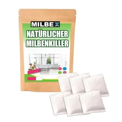 MILBEX Anti Milben Pads – Natürlicher Milbenkiller für Ihre Gesundheit - Milbenabwehr mit natürlichen Inhaltsstoffen. Schützen Sie Ihre Familie vor Juckreiz und Allergien – schnell einsetzbar und ungiftig!