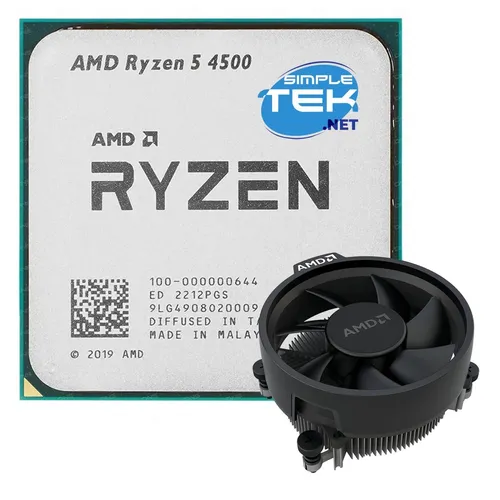 AMD Ryzen 5 4600G - Tray CPU mit 6 Kernen - Prozessor (CPU) mit 3.7 GHz, übertaktbar und integriertem Radeon Vega Grafikchip für starke Leistung in Gaming und Multimedia. Ideal für leistungsstarke Systeme ohne Kühler.