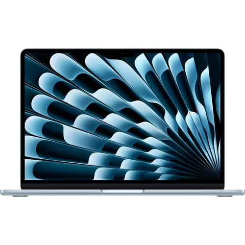 Apple MacBook Air 13.6 mit M4 Chip - Multimedia Notebook mit 13,6 Zoll Retina Display, 24GB RAM und 512GB SSD für maximale Leistung und beeindruckende Grafik in himmelblau.