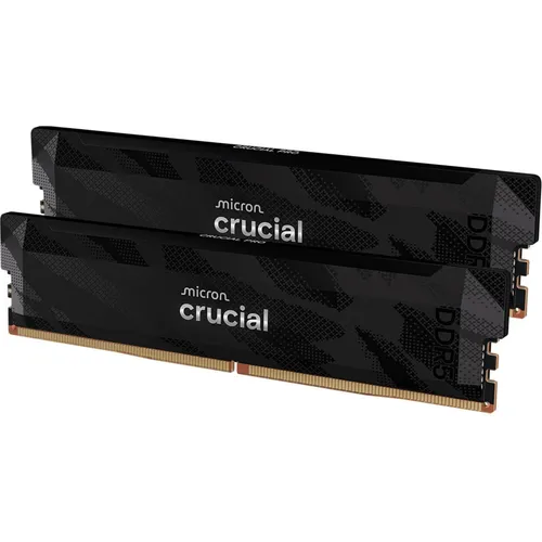Crucial DDR5-6400 CL32 Pro 32GB Arbeitsspeicher Kit - Zubehör für Hochleistungs-PCs, ideal für Gaming und professionelle Anwendungen mit schnellem 6400 MHz und niedriger CAS Latency von 32.
