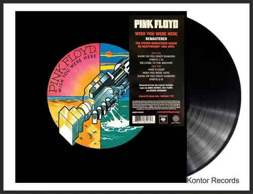 Wish You Were Here (Vinyl LP) - Rock aus Deutschland, zeitloses Meisterwerk mit 2011 Remaster-Versionen, perfekt für Sammler und Vinyl-Liebhaber.