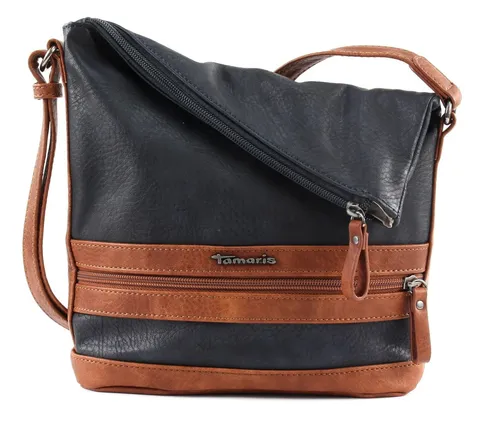 Tamaris Damen Smirne Crossbody Bag 2446172 - Hochwertige Umhängetasche in Blau (Navy Comb. 890), exzellente Verarbeitung und stilvolles Design, Maße: 24 x 23 x 6 cm