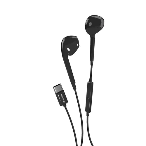 MUSIC HERO TUBB Stereo In-Ear Headset mit USB-C-Kabel schwarz