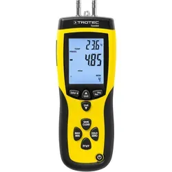 TROTEC Thermoanemometer TA400 | Präzises Windmessgerät für Volumenstrom - Luftstrom- & Windmesser mit präziser Messung von Luftgeschwindigkeit, Volumenstrom, Luftdruck und Temperatur – ideal für professionelle Anwendungen.