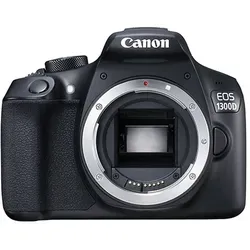 Canon EOS 1300D - 18.0MP DSLR Kamera mit WLAN - Spiegelreflexkamera mit 1080p Full HD-Filmaufnahmen, ideal für kreative Fotografie und Videografie. Maximale Auflösung von 18.0MP und kompakte Bauweise.