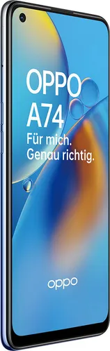 OPPO A74 6 GB/128 GB Dual-SIM Blau (Mitternachtsblau)