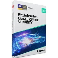 Bitdefender Small Office Security 2026 - 20 Benutzer, 1 Jahr, Download - Umfassende Sicherheitslösung für kleine Büros. Schützt Windows, macOS, iOS und Android vor Cyberbedrohungen. Einfache Installation in weniger als 5 Minuten, ideal für Unternehmen ohne IT-Kenntnisse.