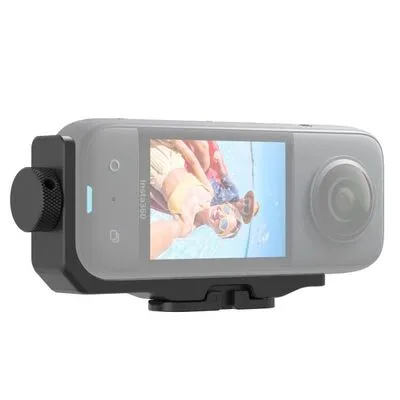 INSTA360 X3 Horizontale Action-Halterung | Hochwertiges Kamera-Zubehör - Kamera-Drohnen-Zubehör aus robuster Aluminiumlegierung, speziell für die Insta360 X3 entwickelt, sorgt für stabile Aufnahmen in jeder Situation.
