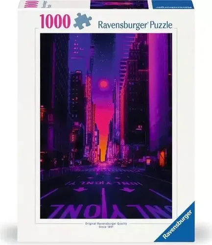 Ravensburger Puzzle New York in Neon (1000 Teile)