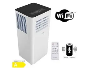 BE COOL Klimagerät 9.000 BTU BC9KL2201FW - Klimaanlage 3 in 1: Kühlen, Entfeuchten, Lüften mit LCD-Anzeige und Timer-Funktion für optimale Kontrolle und Komfort.