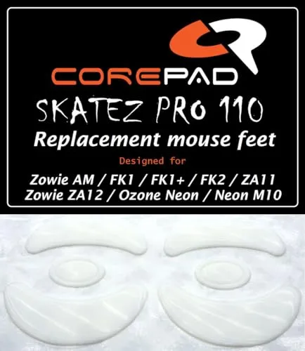 Corepad Skatez PRO 110 Mouse-Feet Zowie AM / FK1 / FK1+ / FK2 / ZA11 / ZA12 / Ozone Neon/Neon M10