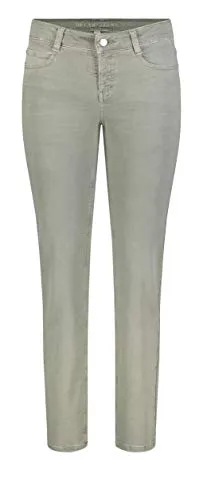 MCA Damen Dream Straight Jeans, Grün (Dried Rosemary 343W), W34/L34 - Stylische und bequeme Damenjeans mit einem modernen Schnitt. Hergestellt aus einer nachhaltigen Baumwollmischung für einen angenehmen Tragekomfort.