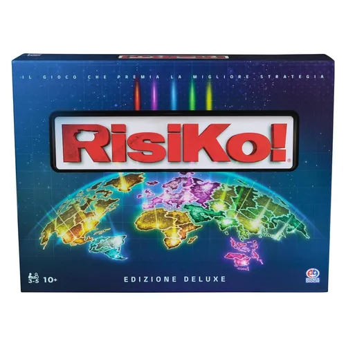 Spin Master Games Risiko Premium EIT - Gesellschaftsspiel für strategische Denker, mit innovativen Spielmechanismen und hochwertiger Ausstattung für spannende Partien mit Freunden und Familie.