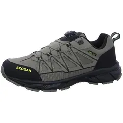 Skogan Paanas Wanderschuh Grün - 43 - Robuster Wanderschuh für Herren in Grün mit rutschfester Profilsohle und praktischem Drehverschluss. Ideal für aktive Tage im Freien – wasserdicht und atmungsaktiv für besten Tragekomfort.