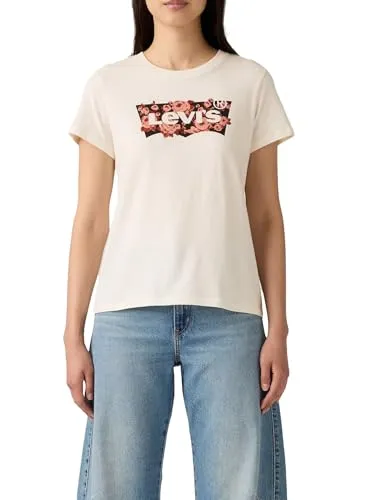 Levi's T-Shirt "LSE THE PERFECT TEE", Gr. XL - Damen T-Shirt von Levi's in GAB ROSE. Figurumspielender Schnitt und cooler Print für hohen Tragekomfort und vielseitige Kombinationsmöglichkeiten.