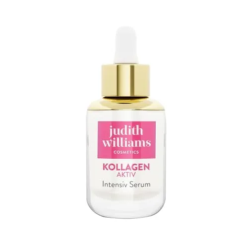 Judith Williams Cosmetics Kollagen Aktiv Intensiv Serum, Anti Aging Gesichtspflege, hautstraffend und aufpolsternd, 30 ml