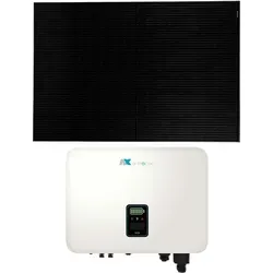 a-TroniX 9kWp Glas Glas PV-Anlage ohne Speicher - Effiziente PV-Anlage mit 9kWp Leistung, ideal für nachhaltige Energiegewinnung ohne Speicher, perfekte Lösung für umweltbewusste Haushalte.